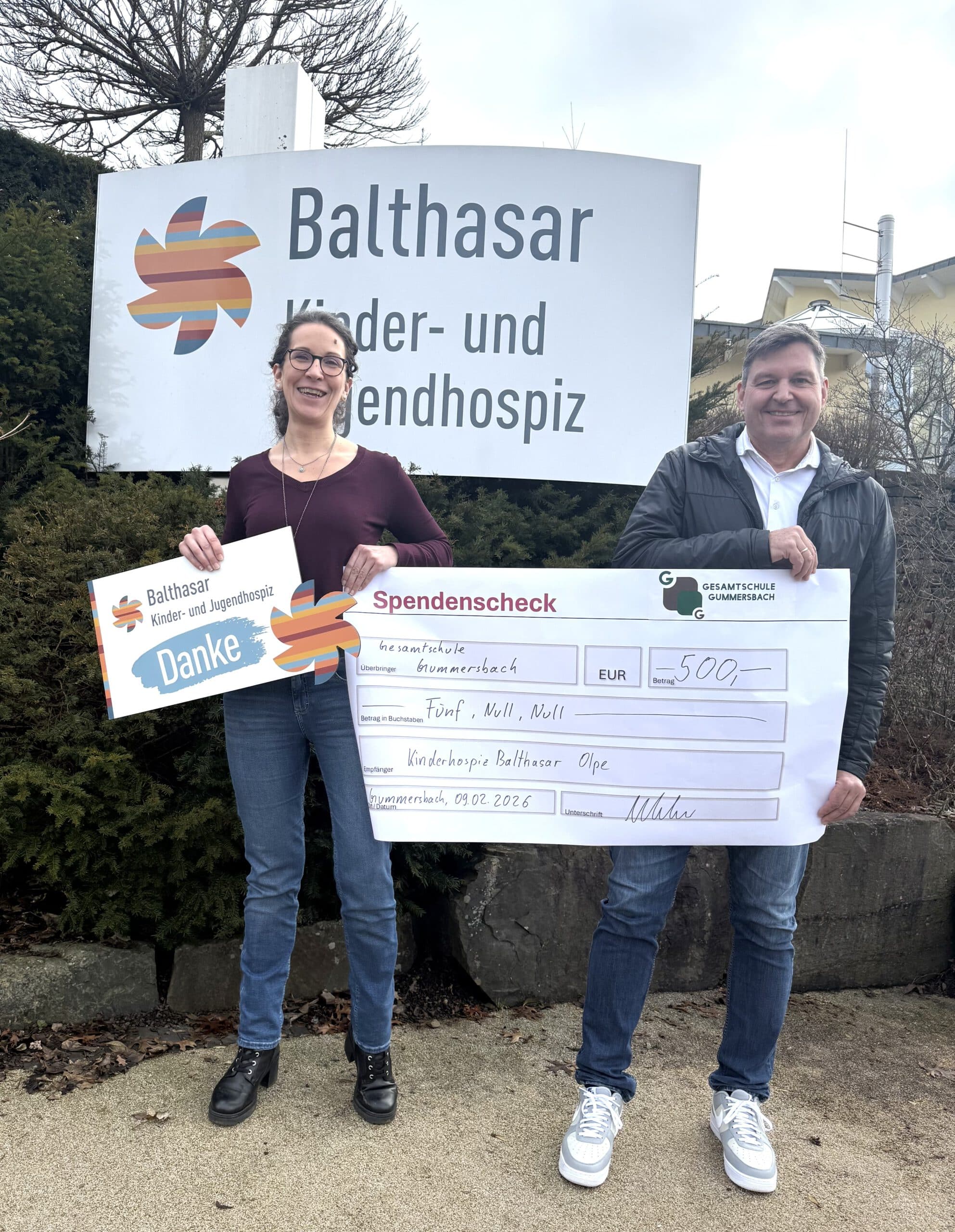 Gemeinsam helfen: Besuch beim Kinder- und Jugendhospiz Balthasar